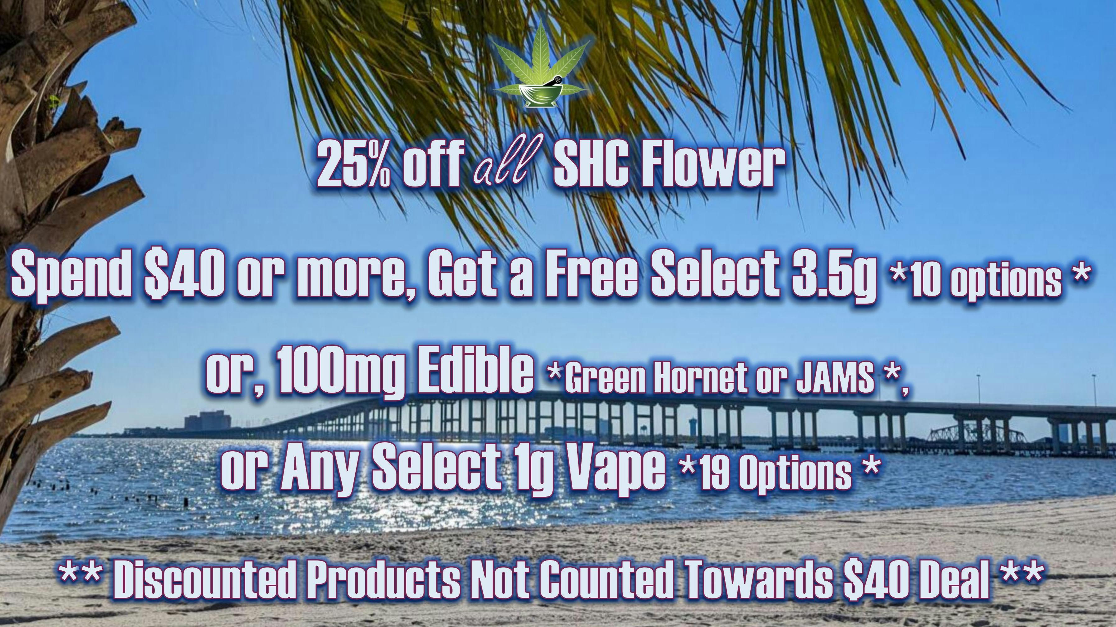 The Herbalist 25% OFF SHC FLOWER