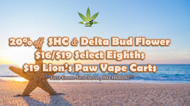 The Herbalist 20% Off SHC & Delta Bud Flower