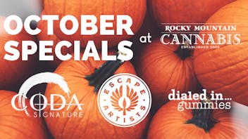 Rocky Mountain Cannabis - Craig October Specials!