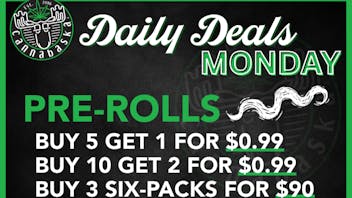 Cannabaska Monday Pre Roll Deals