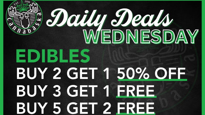 Cannabaska Edible Wednesdays!