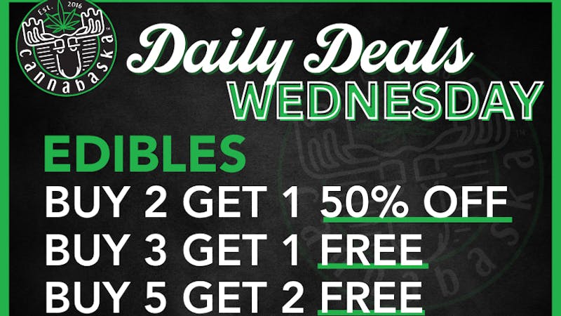 Cannabaska Edible Wednesdays!