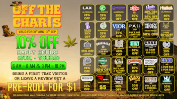 Off the Charts - Corona Selected Deal 🌿💨 THE VIBES ARE EXTRA LOUD THIS