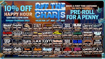 Off the Charts - San Francisco OTC SAN FRANCISCO WEEKEND DEALS