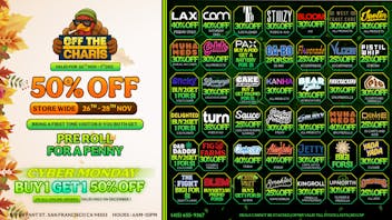 Off the Charts - San Francisco 50% OFF NO CAP 50% OFF 50% OFF NO CAP 50% OFF