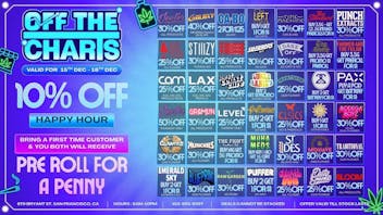 Off the Charts - San Francisco HELLA HOLIDAY DEALS!!!!!!!!!!! BEST IN THE BAY!!!!