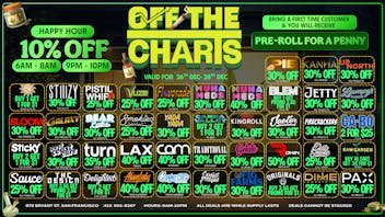 Off the Charts - San Francisco Best Bud!! Best Prices!! Best Shop!!
