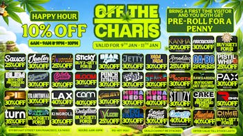 Off the Charts - San Francisco OTC SF WEEKEND DEALS!!!