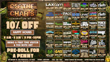 Off the Charts - San Francisco SPRING DEALS!!!!