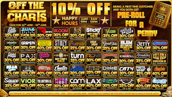 Off the Charts - San Francisco BLAZIN' DEALS TO START SUMMER!!!!!