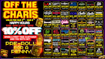 Off the Charts - San Francisco DONT MISS OUT ON THESE DEALS!