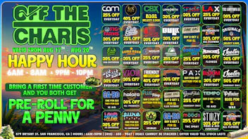 Off the Charts - San Francisco OTC SAN FRANCISCO WEEKDAY DEALS