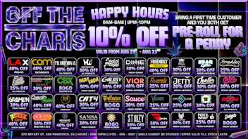 Off the Charts - San Francisco OTC SAN FRANCISCO WEEKEND DEALS