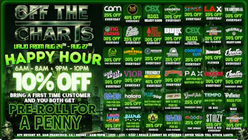 Off the Charts - San Francisco THE BEST DISCOUNTS YOULL EVER SEE!!