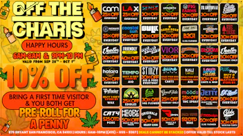 Off the Charts - San Francisco BEST DEALS IN THE 415!!