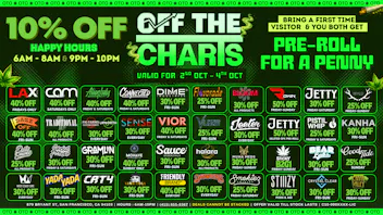 Off the Charts - San Francisco ALL NEW DEALS TODAY!
