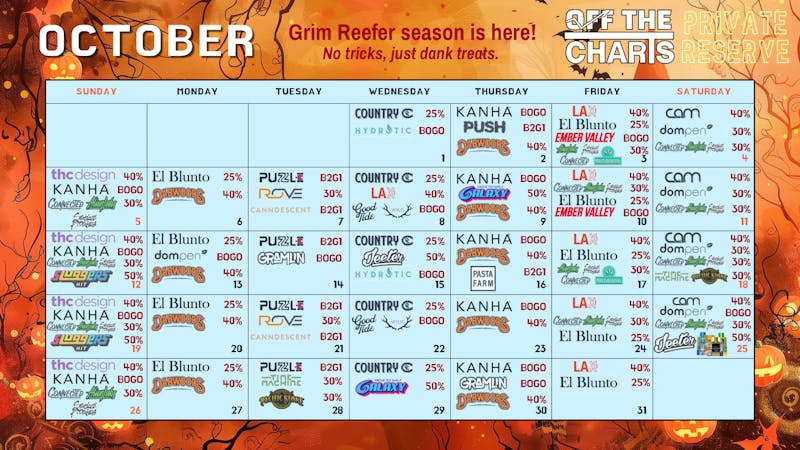 Off the Charts - WEHO SUPERNATURAL DEALS FOR SPOOKY SEASON