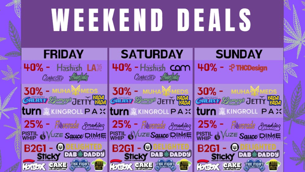 Off the Charts - WEHO WEEKEND DEALS at OTC!!!