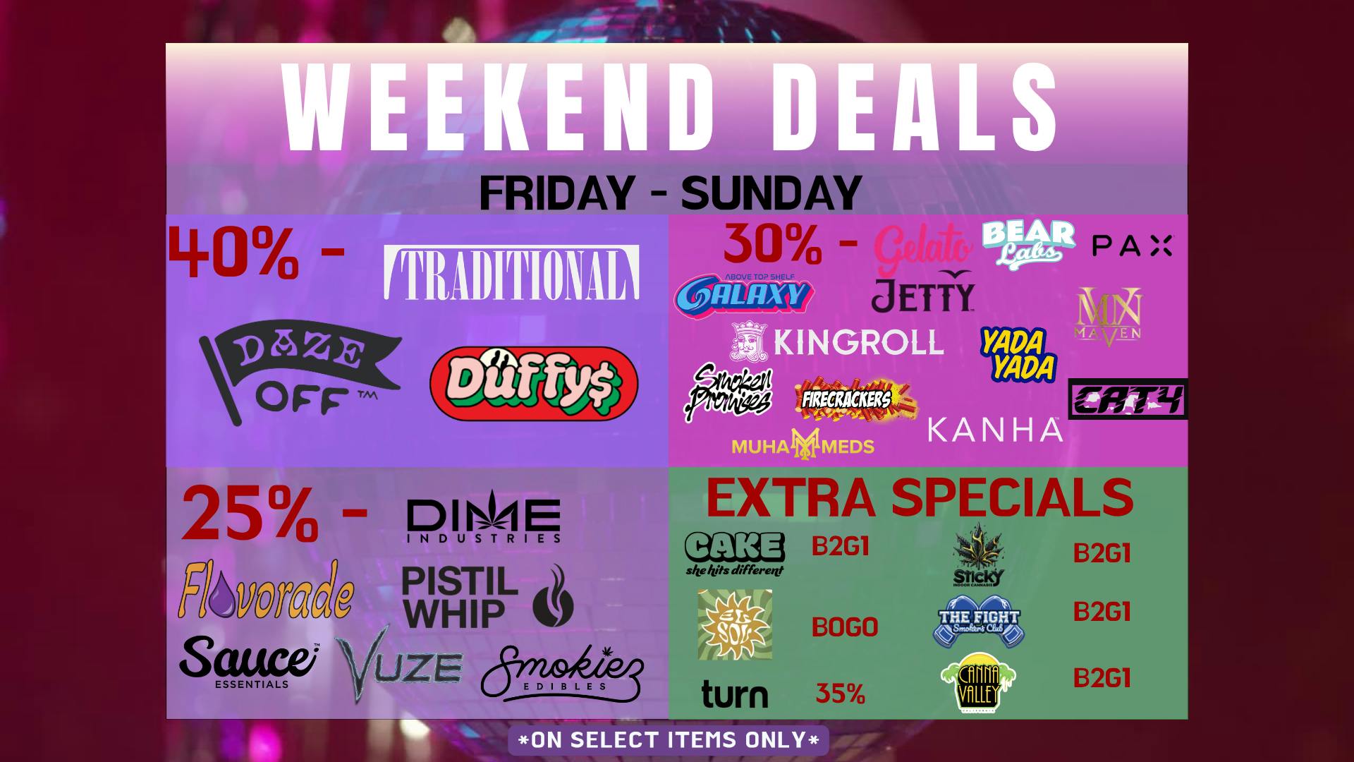 OFF THE CHARTS - WEHO START THE WEEKEND RIGHT!!