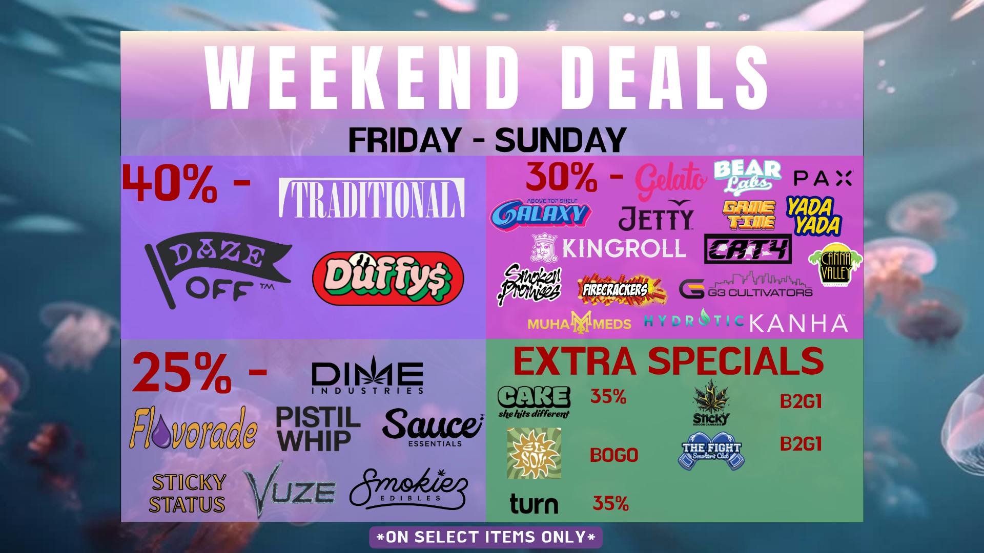 OFF THE CHARTS - WEHO START THE WEEKEND RIGHT!!
