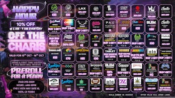 Off the Charts - Vista SPOOKTACULAR DEALS-20% OFF