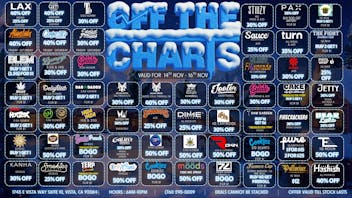 Off the Charts - Vista 20% OFF - DANKSGIVING STARTS EARLY