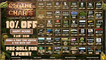 Off the Charts - Vista 20% OFF-STOREWIDE DEALS, DEALS, DEALS