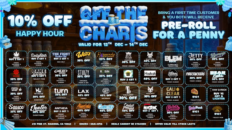 Off the Charts - Ramona Stuff Your Stockings with Savings @ OTC!🎁