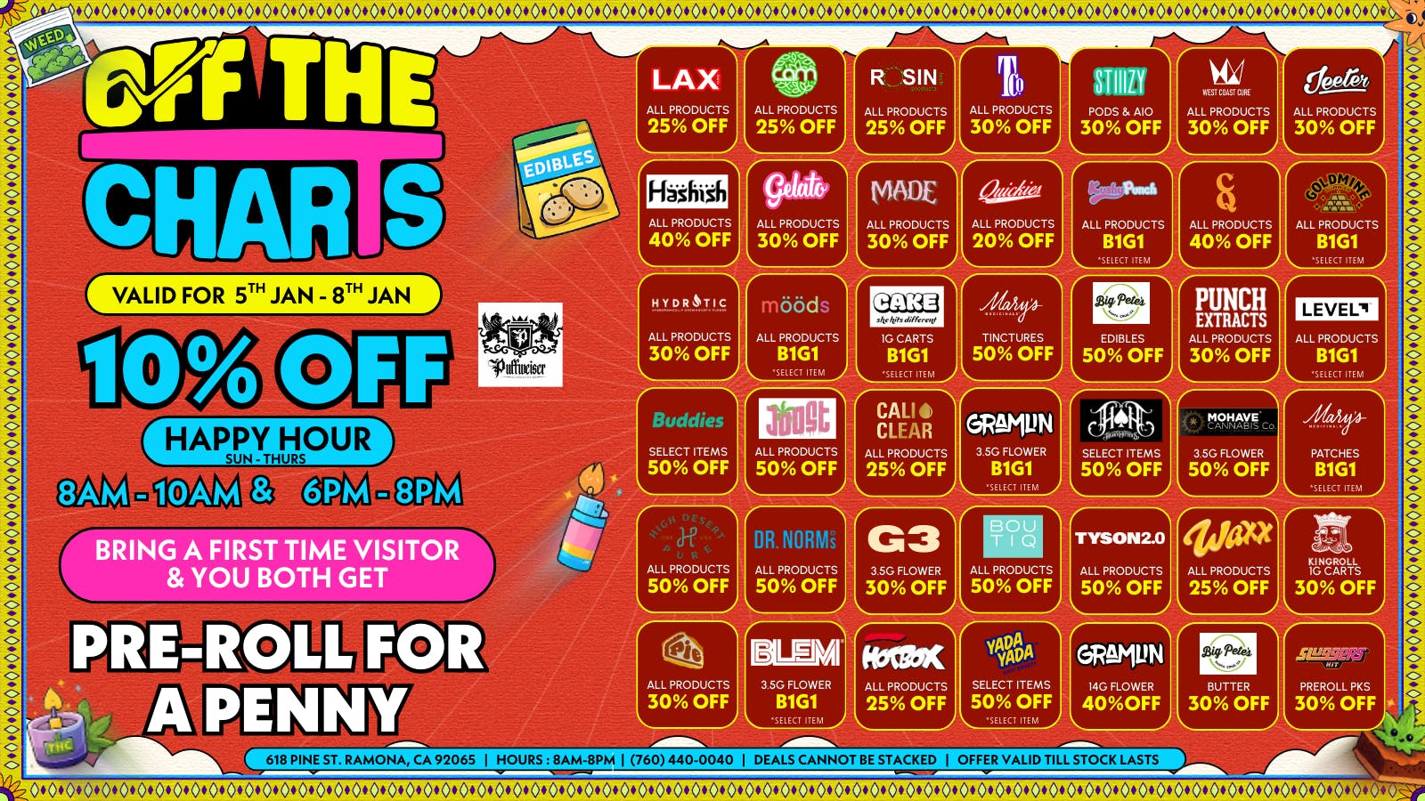 Off the Charts - Ramona BEST DEALS IN TOWN @ OTC!!!