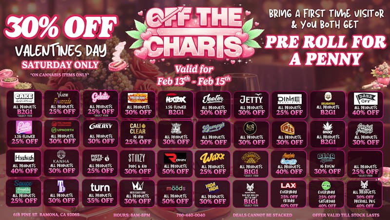 Off the Charts - Ramona Happy Valentines Day From OTC!!!!