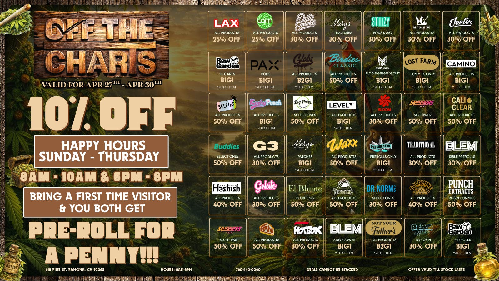 Off the Charts - Ramona HOTTEST DEALS AROUND @ OTC!!