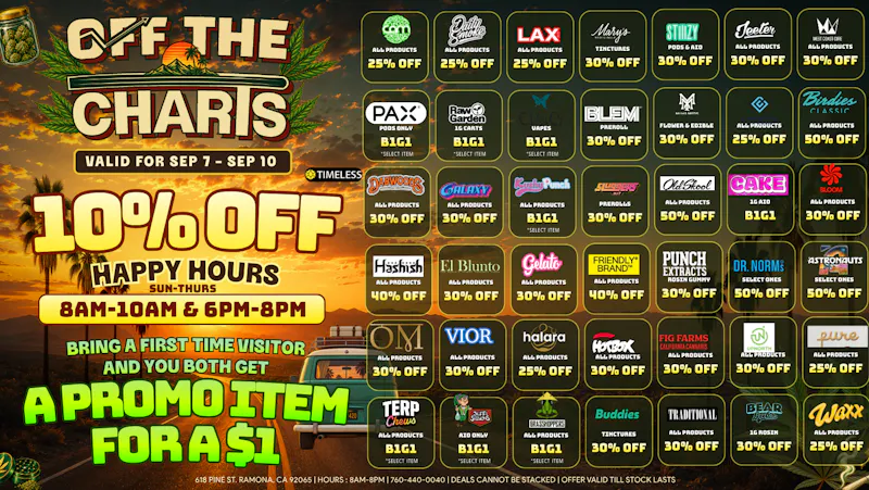 RELEAF MEDS - Ramona Hot Deals, Cool Prices @ OTC!