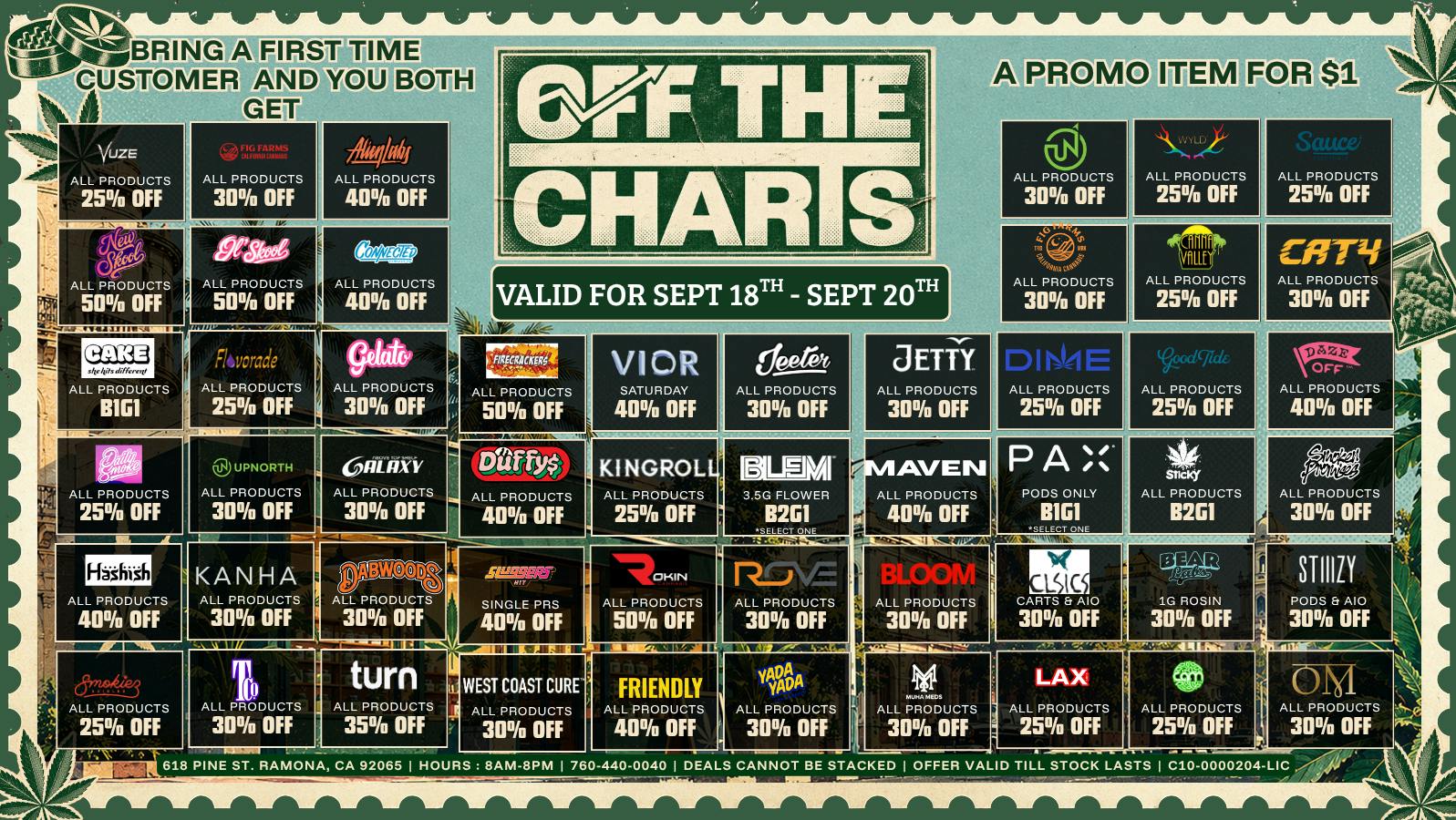 RELEAF MEDS - Ramona Block Party 9/18!! DONT MISS OUT 12PM-6PM🥳🎉