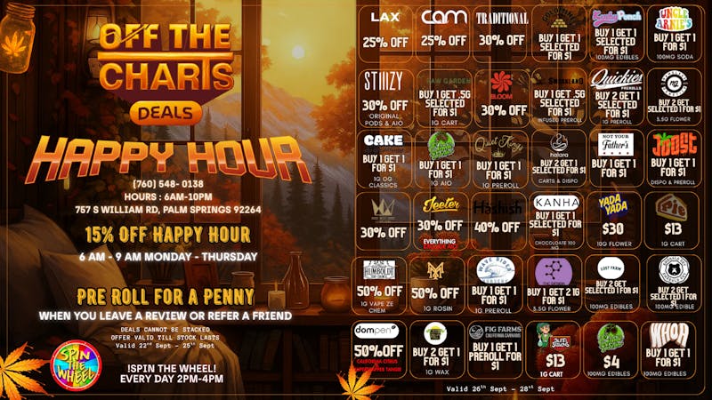 OTC Dispensary & Lounge BEST DEALS IN THE ENTIRE VALLEY!!!!