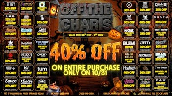 OTC Dispensary & Lounge Celebrate Spooktacular Savings At Off The Charts