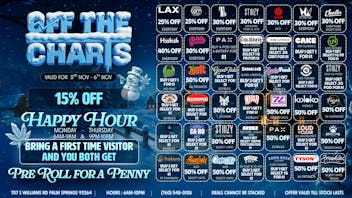 OTC Dispensary & Lounge Celebrate Autumn with the BEST deals in the Valley