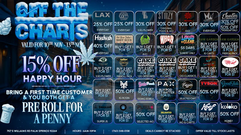 OTC Dispensary & Lounge The Dankest Deals Around!!