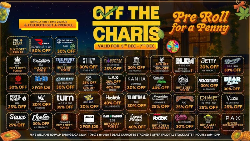 OTC Dispensary & Lounge The Best Deals in the ENTIRE Valley!!!! :)