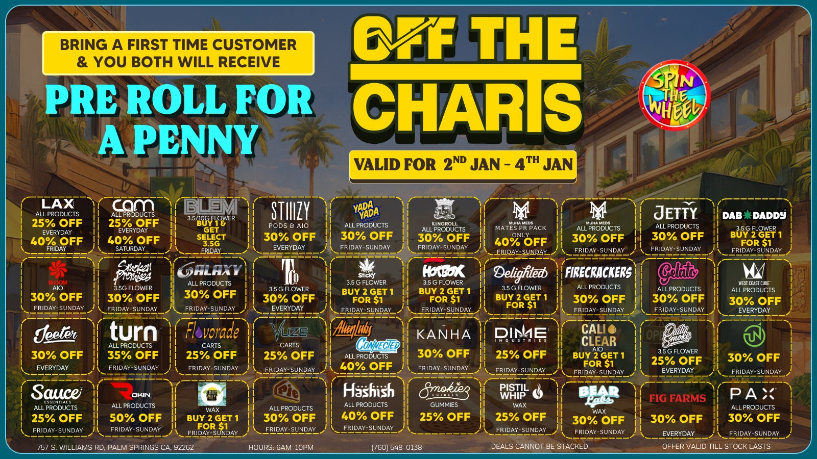 OTC Dispensary & Lounge The Best Deals in the ENTIRE Valley!!!!!