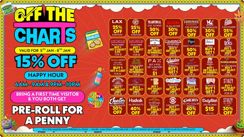 OTC Dispensary & Lounge The Dankest Deals Around!!