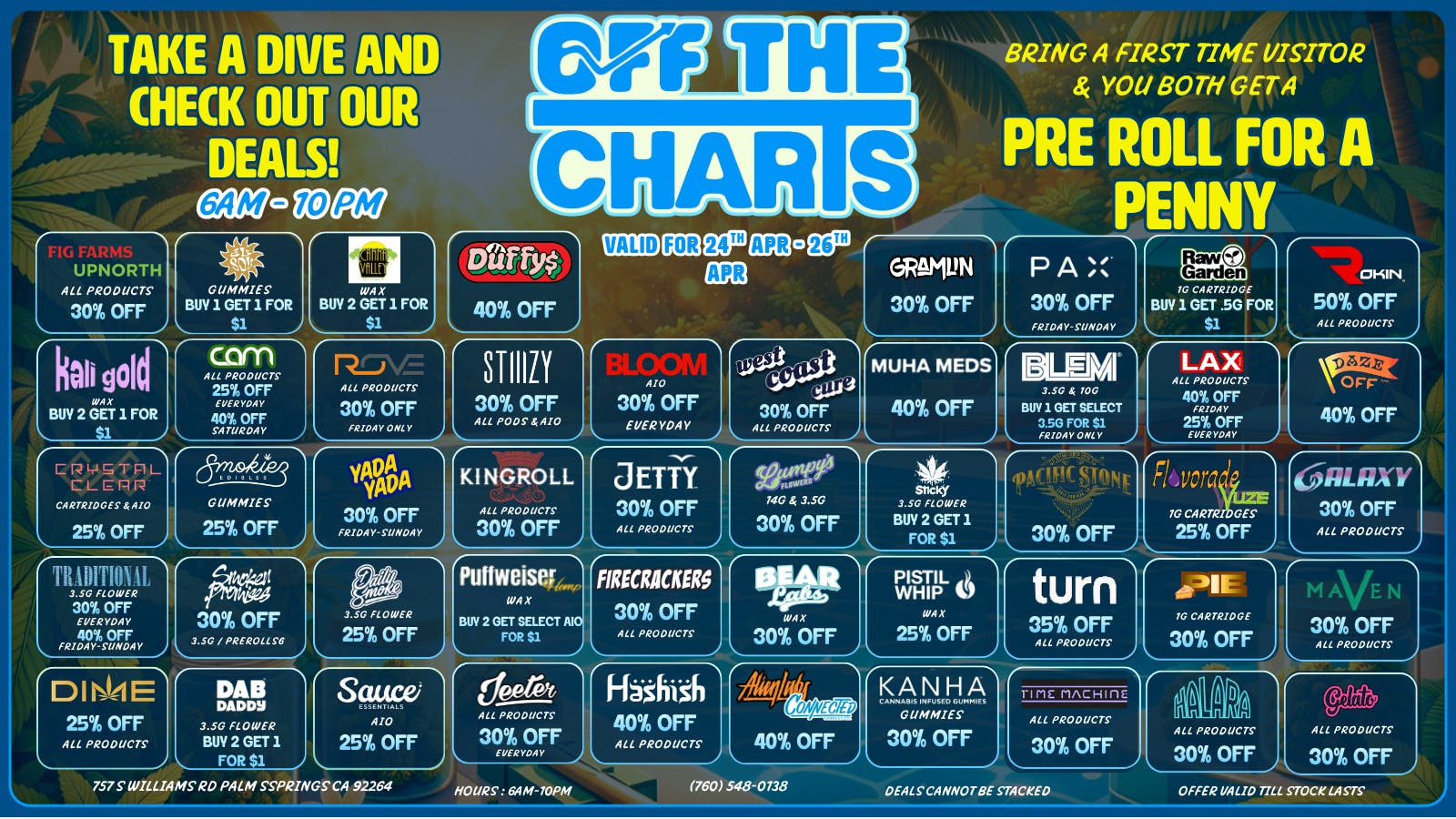 OTC Dispensary & Lounge TOO HOT?? COOL DOWN IN OUR LOUNGE!!