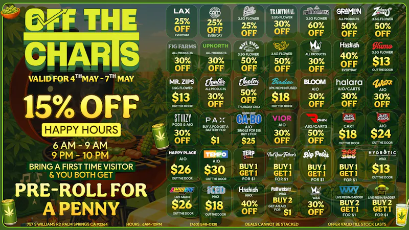 OTC Dispensary & Lounge The Dankest Deals Around!!