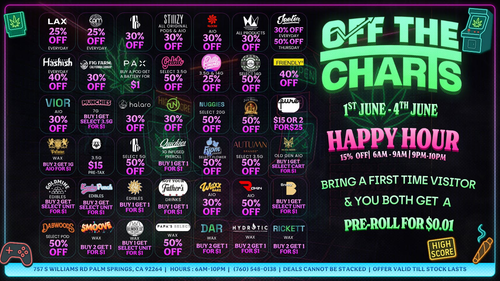 OTC Dispensary & Lounge TOO HOT?? COOL DOWN IN OUR LOUNGE!!