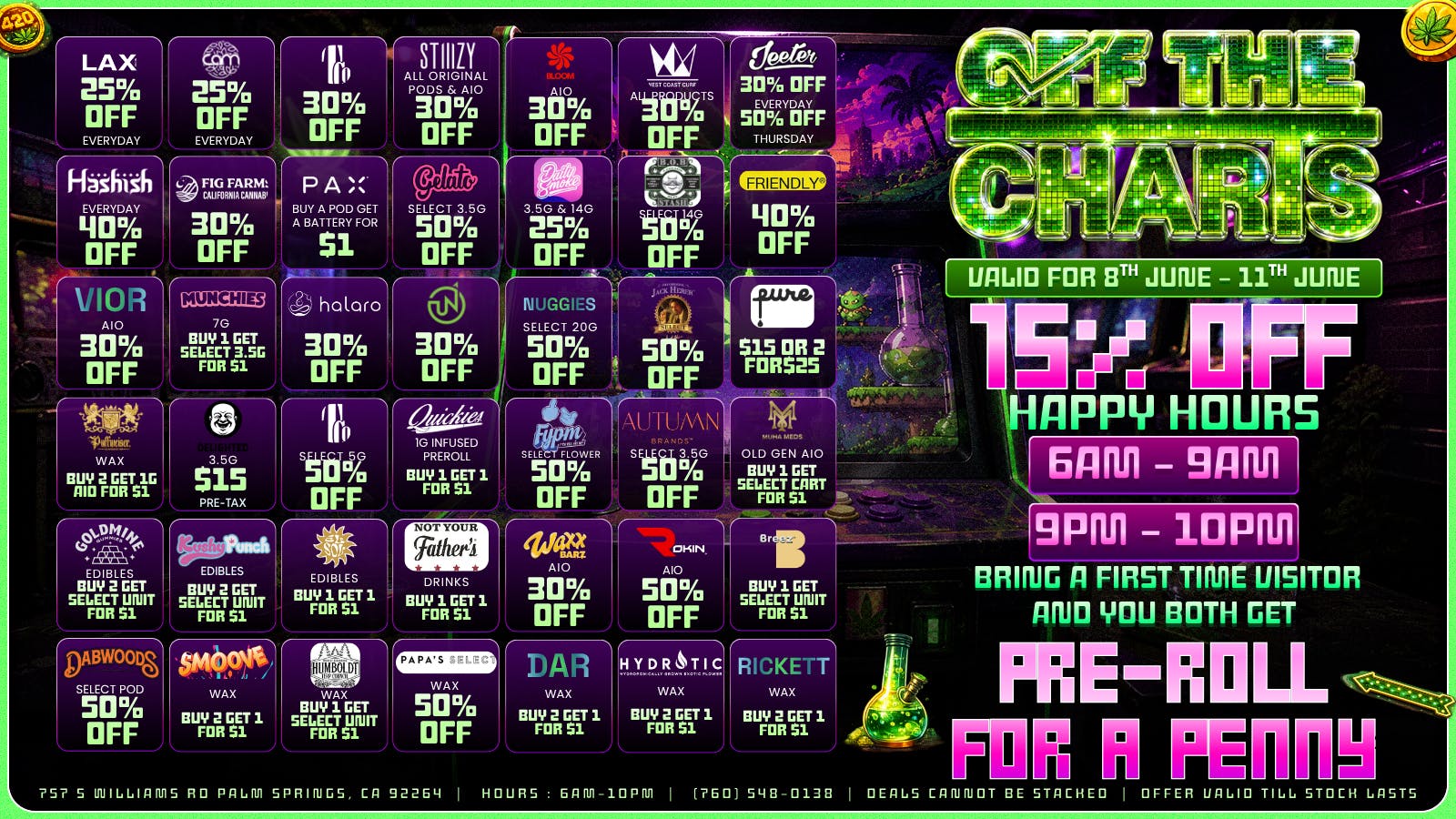 OTC Dispensary & Lounge BEST BRANDS, LOWEST PRICES