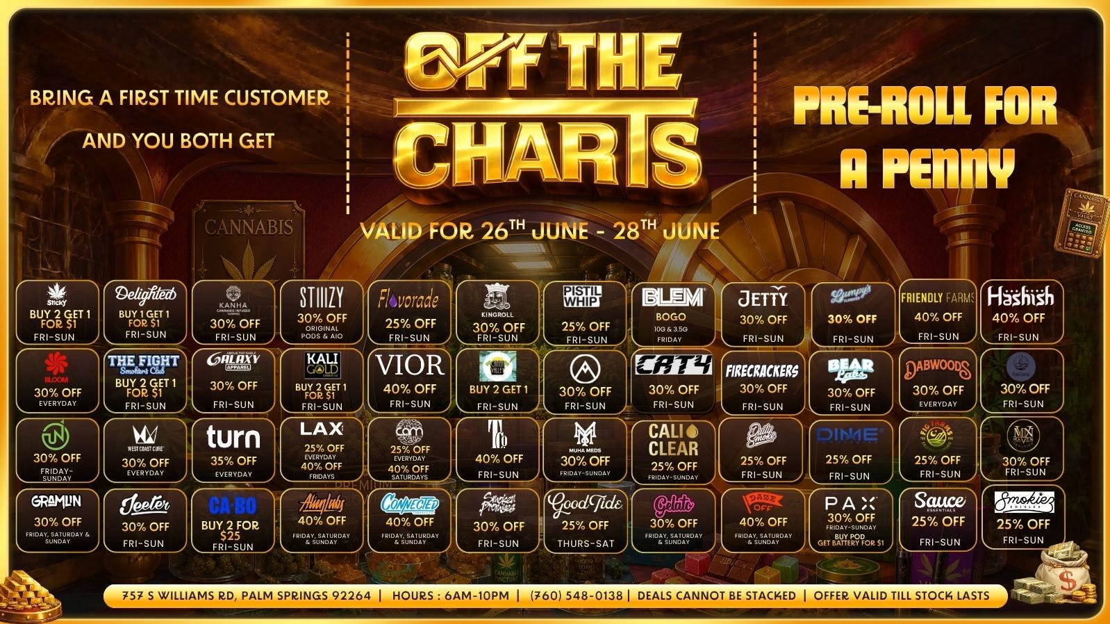 OTC Dispensary & Lounge Don't sweat the high prices elsewhere.