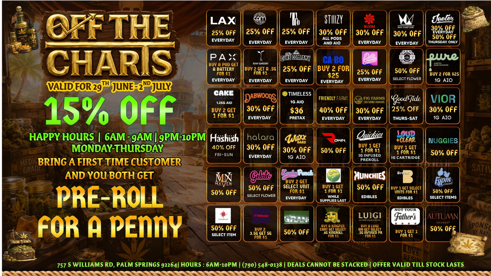 OTC Dispensary & Lounge Don't sweat the high prices elsewhere.