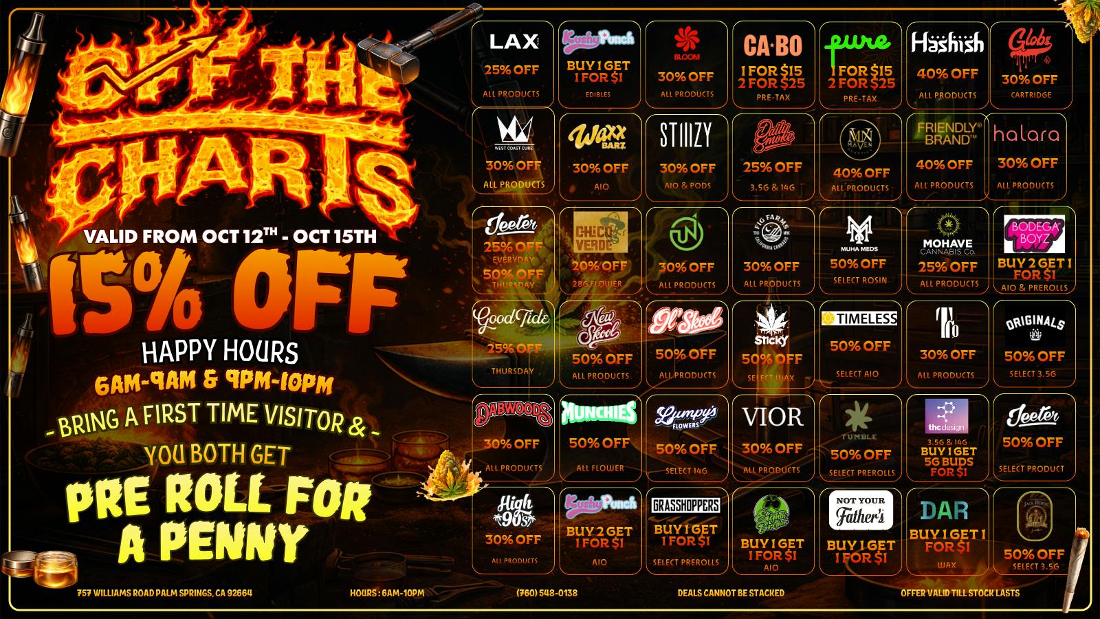ASH'S FIRST LLC It's 420 somewhere, check out the best deals! :)