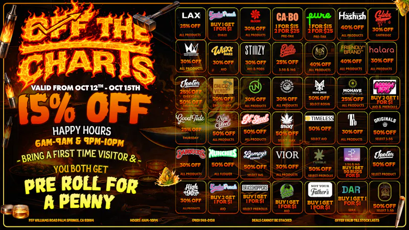 ASH'S FIRST LLC It's 420 somewhere, check out the best deals! :)