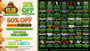 Off The Charts - Palm Springs Don't miss out on the best holiday deals around!