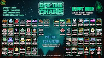 Off The Charts - Costa Mesa 👀👻🦇 SPOOKTACULAR DEALS🦇👻👀